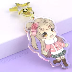 What do I need to make acrylic keychains?