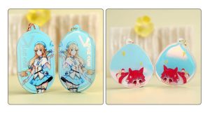 Personalize Your Style With Custom Opaque Holographic Acrylic Keychains