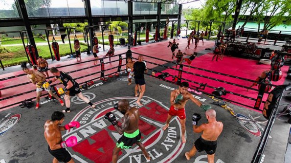 Visit a Muay Thai gym and class at Phuket in Thailand        