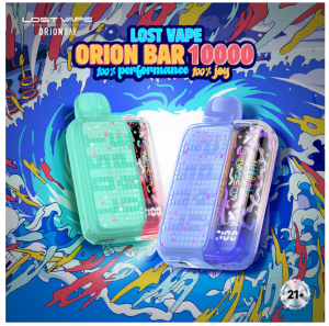 Lost Vape Orion Bar 20ml 10000 Puffs Rechargeable Disposable Vape With Smart Led Display