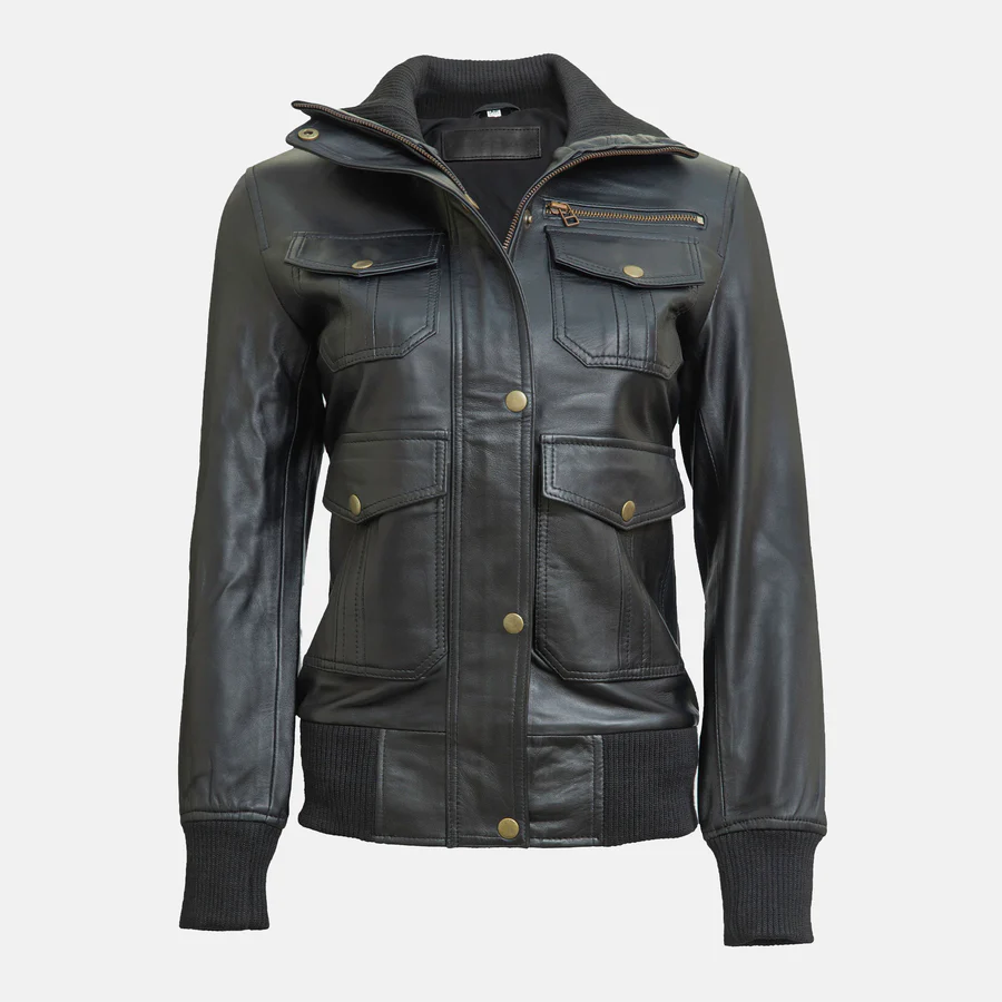Leather Bomber Jackets
